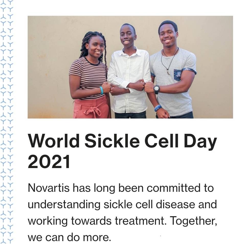 Novartis associa-se ao dia da Drepanocitose Novartis associa-se ao dia da Drepanocitose