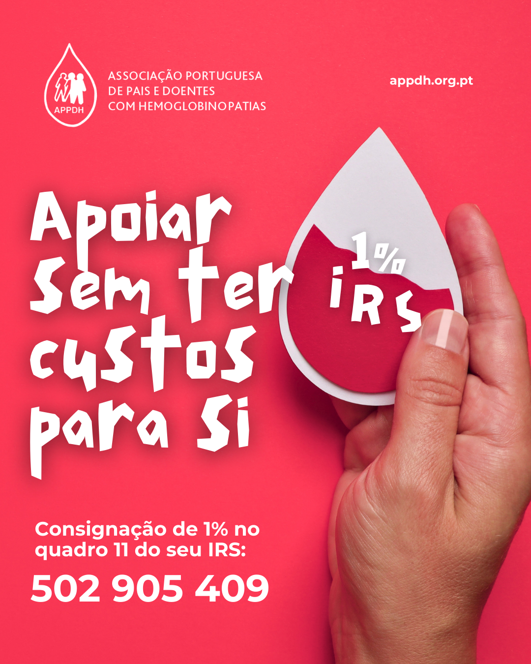 Consignação de 1% do IRS 2026